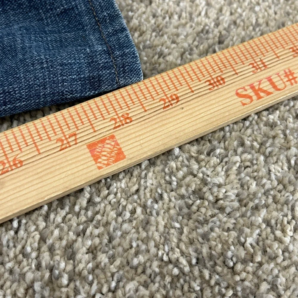 Levi's‎ 505 Regular Fit Jeans 40x32 (Fits 40X29) Blue Medium Wash Straight Denim